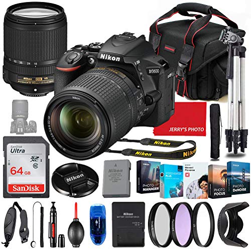 Capture Life’s Moments with Nikon D5600 DSLR Camera Bundle