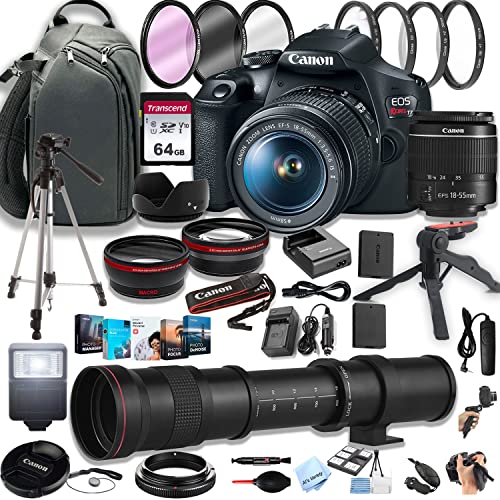 Capture Stunning Photos with Canon EOS Rebel T7 DSLR Bundle