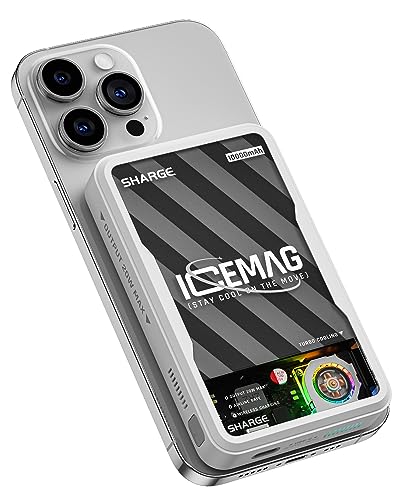 Revolutionary ICEMAG Power Bank: Cool, Transparent Charger for iPhone14/13/12