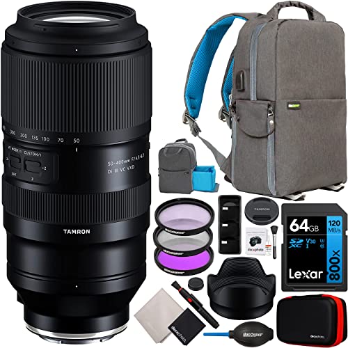 Capture Stunning Moments with Tamron 50-400mm Lens Bundle