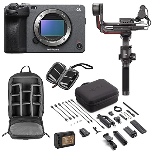 Ultimate Sony Alpha FX3 Cinema Camera Bundle: Elevate Your Filmmaking with DJI Gimbal, Extra Battery, and More!