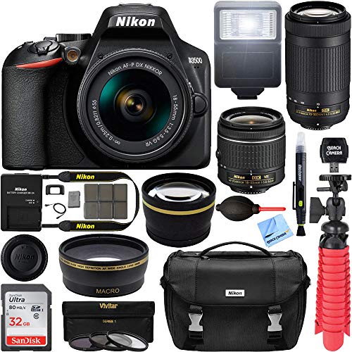 Capture the Moment: Nikon D3500 DSLR Camera Bundle
