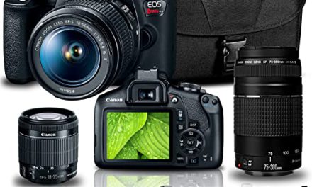 Capture the Moment: Canon EOS Rebel T7 DSLR Camera Bundle