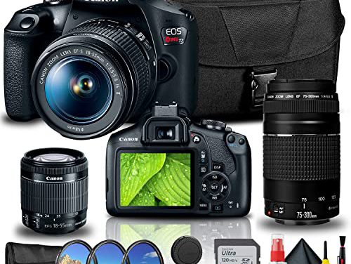 Capture the Moment: Canon EOS Rebel T7 DSLR Camera Bundle