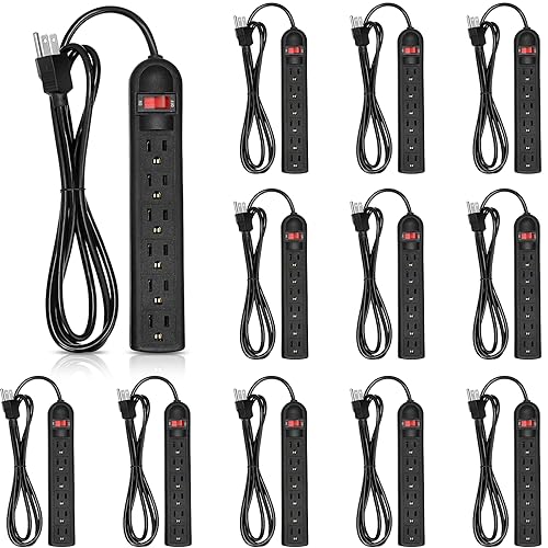 Power Up with Copkim’s 12-Pack Surge Protector!