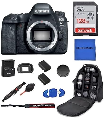 Ultimate Canon EOS 6D Mark II Camera Bundle: Capture, Store & Clean!