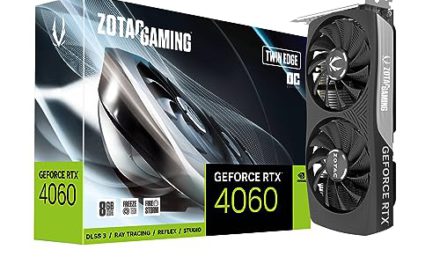 Unleash Power: ZOTAC RTX 4060 8GB GPU for Ultimate Gaming!