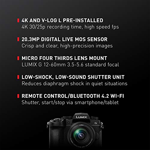 Capture Stunning Moments with Panasonic LUMIX G95 – 20.3MP Camera