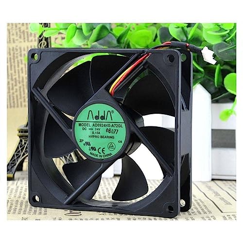 Whisper-Quiet 9cm Inverter Fan: Upgrade Your Cooling Experience!