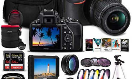 Capture Life’s Moments: Nikon D3500 DSLR Bundle!