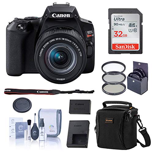 Capture Life’s Moments: Canon EOS Rebel SL3 DSLR Camera Bundle