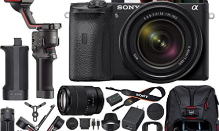 Unleash Your Filmmaking Potential with Sony a6600 Camera Bundle