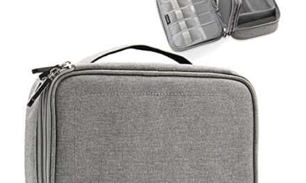 Compact Waterproof Cable Organizer Bag: Tidy, Portable, and Stylish