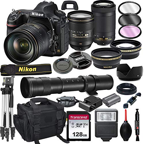 Nikon D850 DSLR Camera Bundle: Powerful Lens, Extra Accessories!