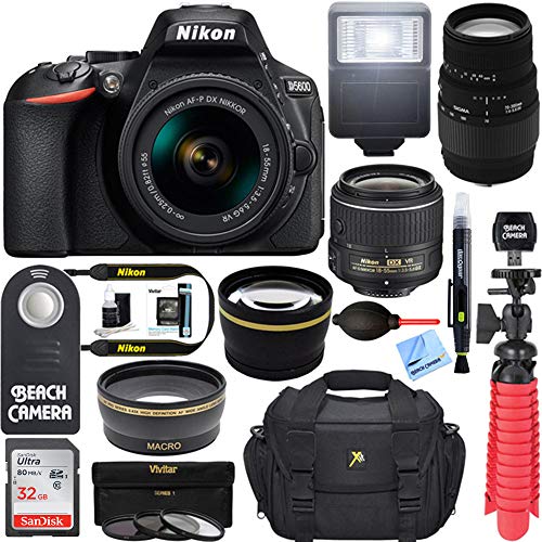 Capture Life: Nikon D5600 DSLR Camera Bundle