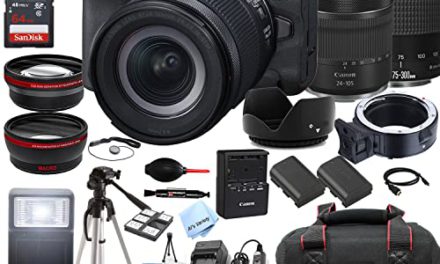 Capture Life’s Moments with Canon R5: Mirrorless Camera Bundle