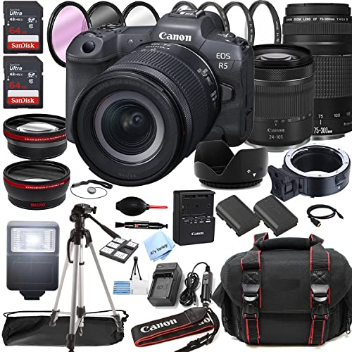 Capture Life’s Moments with Canon R5: Mirrorless Camera Bundle