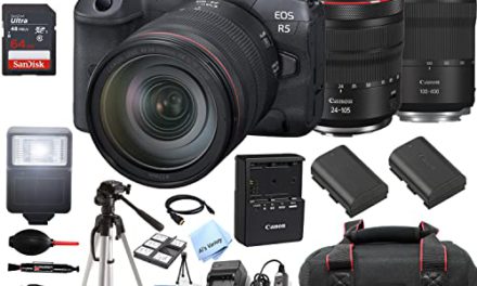 Get the Ultimate Canon EOS R5 Camera Bundle with Powerful Lenses, Accessories, and More!