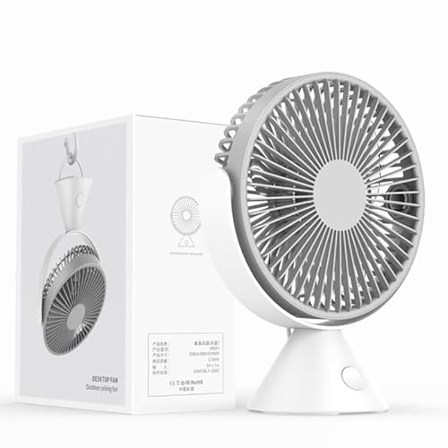 Powerful USB Rechargeable Fan: Portable & Versatile