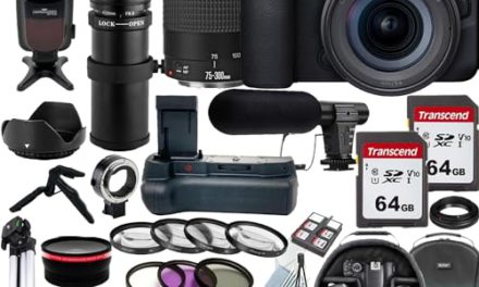 Capture the Moment: Canon EOS R6 Mark II Mirrorless Camera Bundle