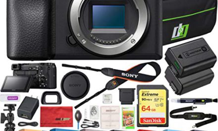 Capture Life’s Moments with Sony ILCE-6400 a6400 Camera Bundle