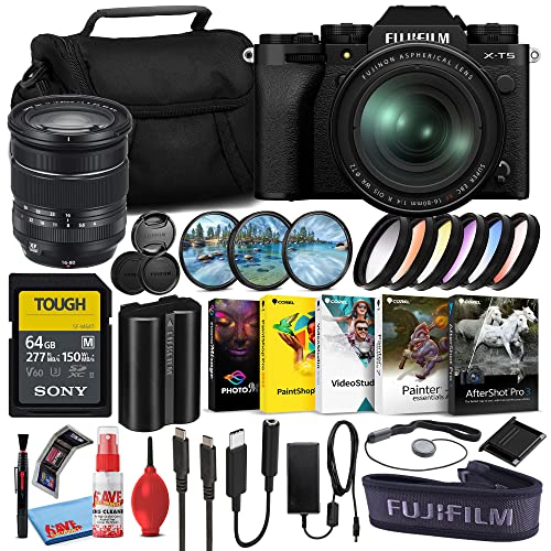 Capture Life’s Vibrant Moments: Fujifilm X-T5 Mirrorless Camera Bundle