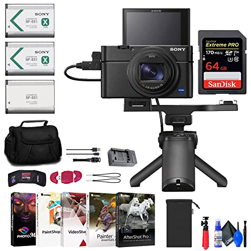 Sony Cyber-Shot DSC-RX100 VII Camera Bundle: Shoot, Capture, and Create!