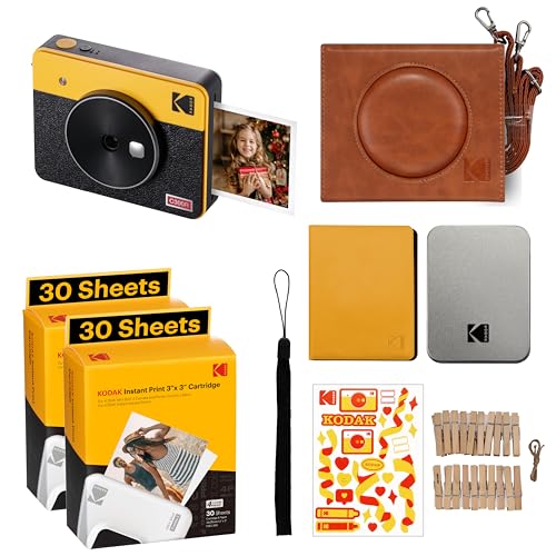 Get Your Hands on the Vibrant KODAK Mini Shot 3 Retro Camera-Printer Combo