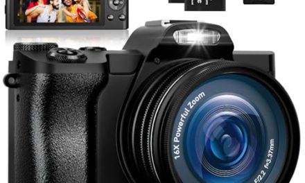 Capture Stunning Moments with 5K WiFi Vlogging Camera