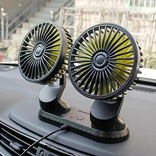 Powerful Car USB Dual Fan