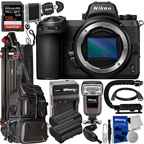 Upgrade Your Photography Gear: Nikon Z7 II + SanDisk 128GB SDXC, Backpack, Batteries, Flash & More!