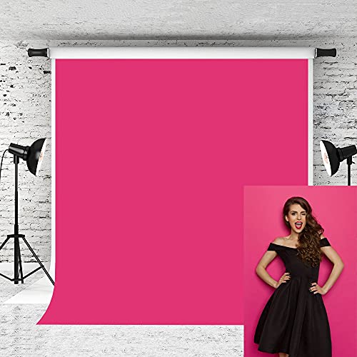 Vibrant 10X10ft Pink Backdrop: Elevate Your Portraits!
