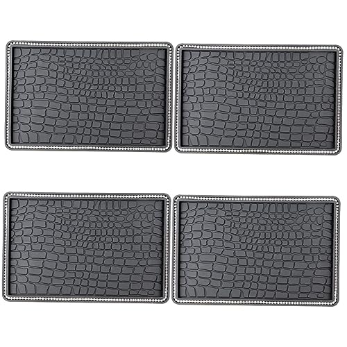 4pcs Car Mats: Enhance Your Auto with Non-Slip Accessories