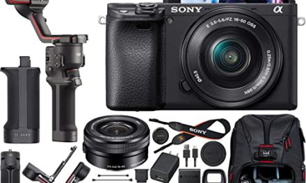 Capture Stunning Footage with Sony a6400 Mirrorless Camera Bundle