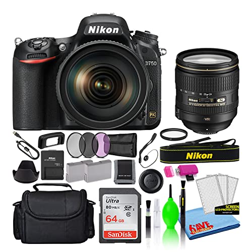 Nikon D750 24.3MP DSLR Camera: Capture with Power!