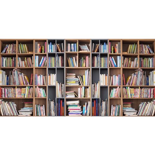 Capture the Serenity: Library Bookshelf Backdrop for Stunning Photography