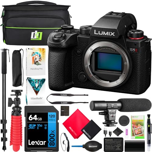 Upgrade Your Photography: Panasonic LUMIX S5II Camera Bundle