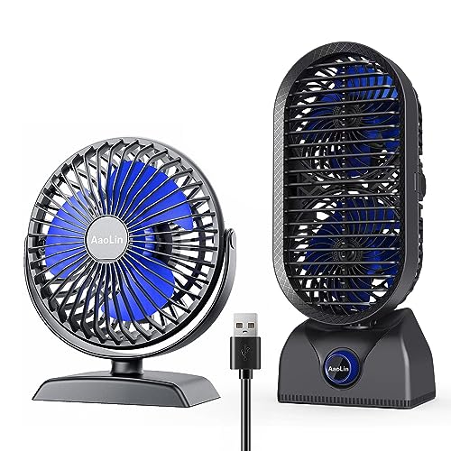 Powerful USB Desk Fans: Strong Airflow, Silent & Portable