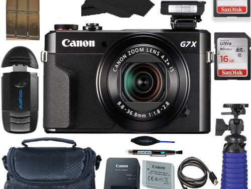 Capture Life’s Moments: Canon G7X Mark II Camera + PixiBytes Pro Bundle!