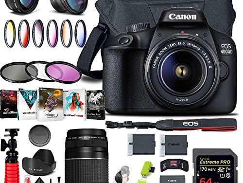 Capture Stunning Moments with Canon EOS 4000D DSLR Kit!