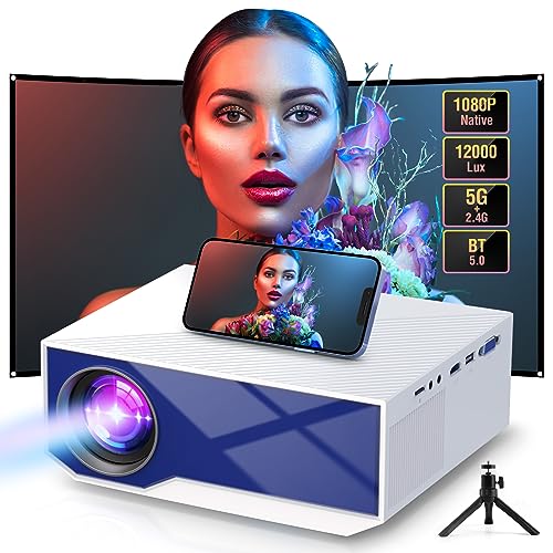 Ultimate Wireless Movie Projector: Full HD 4K, 12000LM, 300″ Display