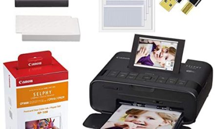 Get the Canon SELPHY CP1300 Photo Printer Bundle with Ink and Paper!