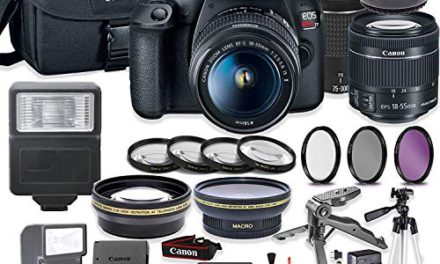 Capture Life’s Moments: Canon EOS Rebel T7 Camera Bundle