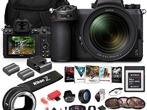 Upgrade Your Photography Gear: Nikon Z 7II Mirrorless Camera with Lens, Accessories, and More