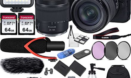 Ultimate Canon EOS RP Bundle: Capture, Record, and Illuminate!