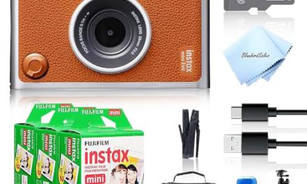 Capture Memories: Fujifilm Instax Mini EVO Hybrid Camera Bundle