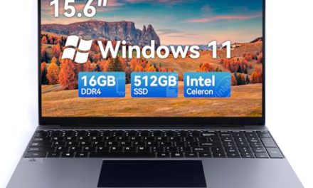 Powerful 16GB Laptop: Fast Intel Processor, Windows 11