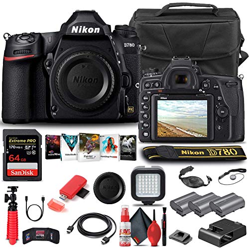 Upgrade Your Photography Gear: Nikon D780 DSLR Camera Bundle