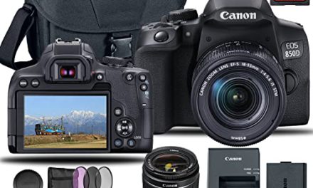 Capture Life’s Moments with Canon EOS 850D DSLR Kit