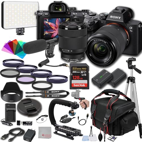 Capture Memories with Sony a7 III Mirrorless Camera Bundle